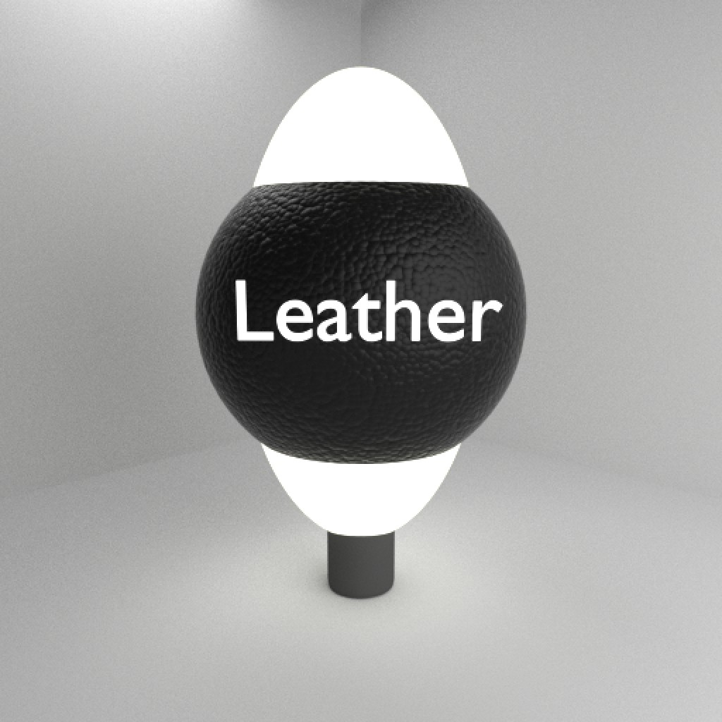 Procedural Leather Material preview image 1